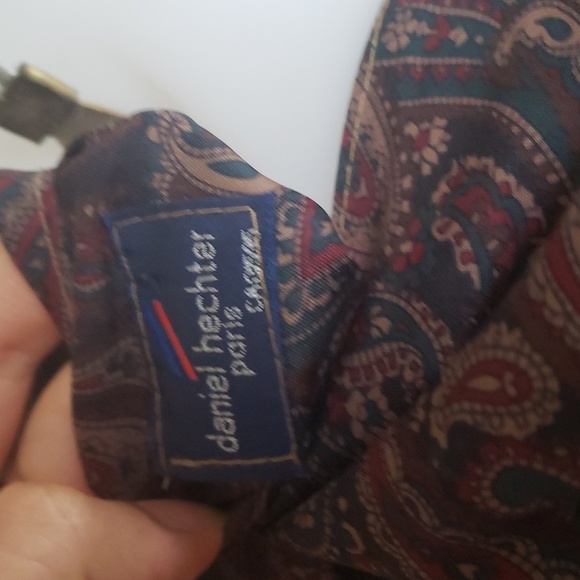 Unisex leather/silk vest - Picture 6 of 6